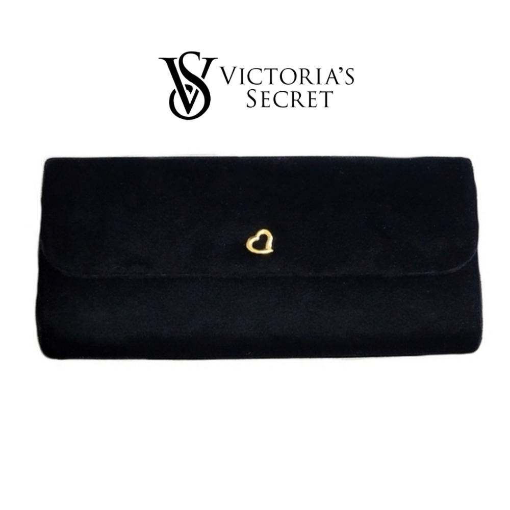 Victoria's Secret Velvet Clutch Purse
